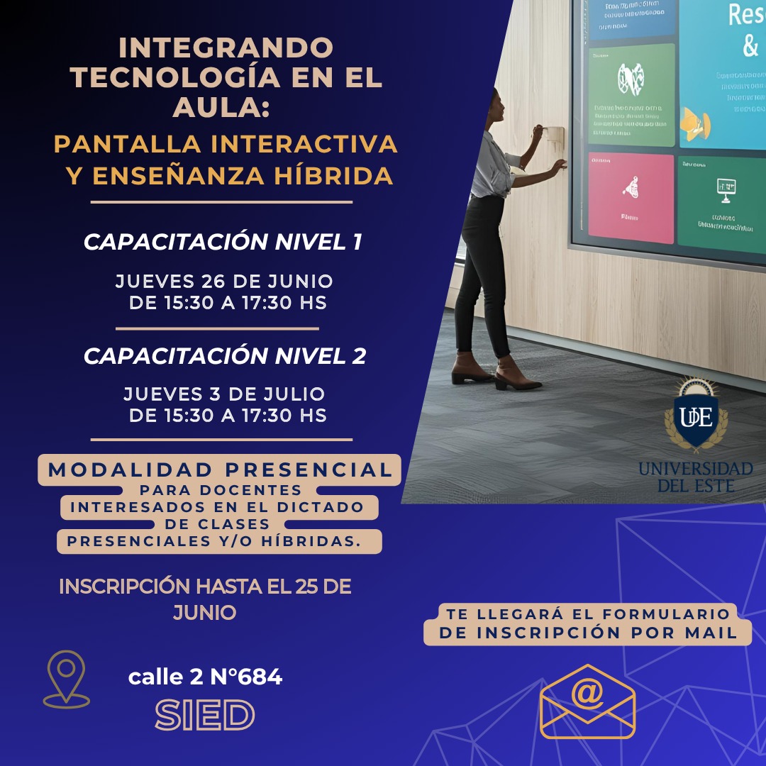 Capacitaciones SIED